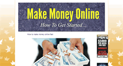 Desktop Screenshot of howtomakemoneyonlineworkfromhome.blogspot.com