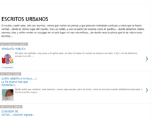 Tablet Screenshot of escritos-urbanos.blogspot.com