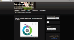 Desktop Screenshot of duurzaamkantoor.blogspot.com