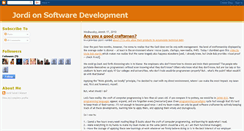 Desktop Screenshot of jordionsoftware.blogspot.com