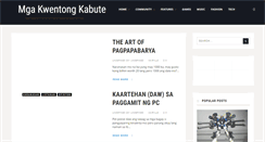 Desktop Screenshot of kwentongkabute.blogspot.com