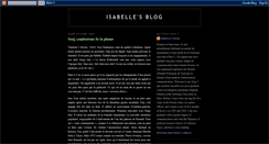 Desktop Screenshot of isabellenews.blogspot.com