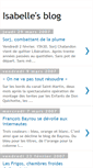 Mobile Screenshot of isabellenews.blogspot.com