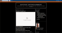 Desktop Screenshot of hotterentertainment.blogspot.com