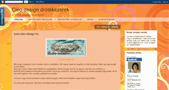 Desktop Screenshot of cleo-drotekszer.blogspot.com