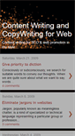 Mobile Screenshot of contentwriting4web.blogspot.com