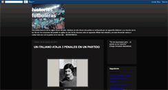 Desktop Screenshot of historiasfutbolisticas.blogspot.com
