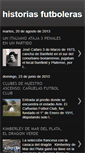Mobile Screenshot of historiasfutbolisticas.blogspot.com