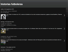 Tablet Screenshot of historiasfutbolisticas.blogspot.com