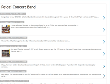 Tablet Screenshot of peicaiconcertband.blogspot.com