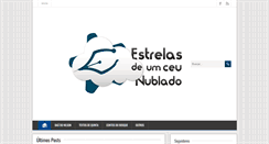 Desktop Screenshot of estrelasdeumceunublado.blogspot.com