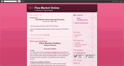 Desktop Screenshot of fleamarket-online.blogspot.com