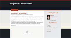 Desktop Screenshot of lautaro-cantero.blogspot.com