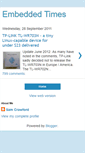 Mobile Screenshot of embeddedtimes.blogspot.com