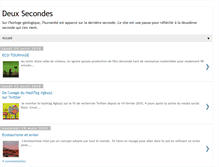 Tablet Screenshot of deuxsecondes.blogspot.com