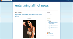 Desktop Screenshot of entartiningallhotnews.blogspot.com