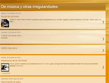 Tablet Screenshot of musicairregular.blogspot.com
