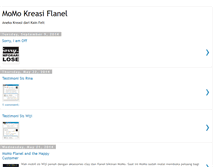 Tablet Screenshot of momo-flanel.blogspot.com