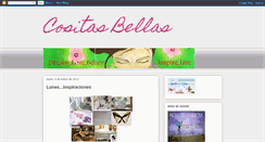 Desktop Screenshot of cosicasbellas.blogspot.com