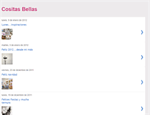 Tablet Screenshot of cosicasbellas.blogspot.com
