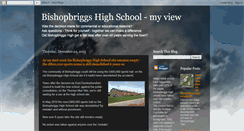 Desktop Screenshot of bishopbriggshigh.blogspot.com