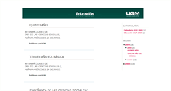 Desktop Screenshot of educacionugm.blogspot.com