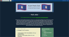 Desktop Screenshot of guampoetsclub.blogspot.com