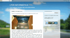 Desktop Screenshot of ltdrinformatica.blogspot.com