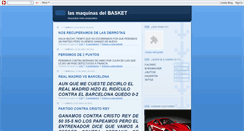 Desktop Screenshot of lasmaquinasdebasket.blogspot.com