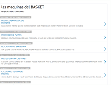 Tablet Screenshot of lasmaquinasdebasket.blogspot.com