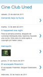 Mobile Screenshot of cineclubuned.blogspot.com