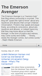 Mobile Screenshot of emersonavenger.blogspot.com