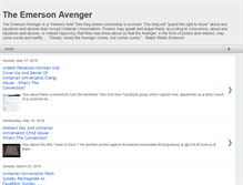 Tablet Screenshot of emersonavenger.blogspot.com