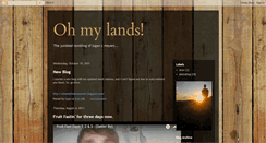 Desktop Screenshot of omylands.blogspot.com