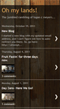 Mobile Screenshot of omylands.blogspot.com