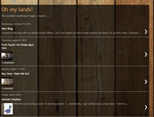 Tablet Screenshot of omylands.blogspot.com