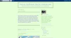Desktop Screenshot of italyatutkusu.blogspot.com