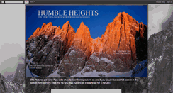 Desktop Screenshot of humble-heights.blogspot.com