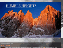 Tablet Screenshot of humble-heights.blogspot.com