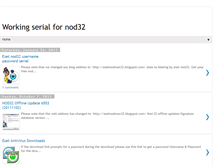 Tablet Screenshot of nodserial99.blogspot.com