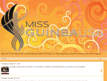 Tablet Screenshot of missguineema.blogspot.com