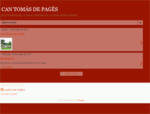 Tablet Screenshot of cantomasdepages.blogspot.com
