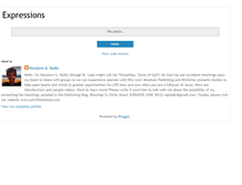 Tablet Screenshot of expressionsofmarylynns.blogspot.com