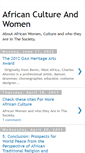 Mobile Screenshot of cultureafrico.blogspot.com