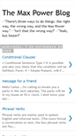 Mobile Screenshot of blogmaxpower.blogspot.com