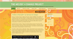 Desktop Screenshot of melody4change.blogspot.com