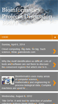 Mobile Screenshot of bioinformaticsproject.blogspot.com
