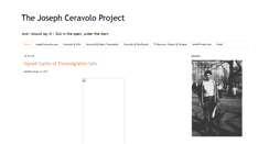 Desktop Screenshot of ceravoloproject.blogspot.com