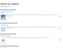 Tablet Screenshot of muevetuscaderas.blogspot.com