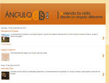 Tablet Screenshot of angulocreativo.blogspot.com